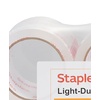 image:imageSTAPLES Lightweight Moving amp Storage Tape 283 x 546 Yards Clear  6Roll Pack