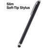 image:imageSTAPLES Universal Slim Stylus Pen HighPrecision Capacitive Tip for Touch Screens on iPad iPhone Android Tablets amp Smartphones Lightweight Design SilverBlack