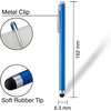 image:imageSTAPLES Universal Slim Stylus Pen HighPrecision Capacitive Tip for Touch Screens on iPad iPhone Android Tablets amp Smartphones Lightweight Design SilverBlue