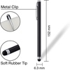 image:imageSTAPLES Universal Slim Stylus Pen HighPrecision Capacitive Tip for Touch Screens on iPad iPhone Android Tablets amp Smartphones Lightweight Design SilverBlack