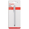 image:imageSTAPLES Universal Slim Stylus Pen HighPrecision Capacitive Tip for Touch Screens on iPad iPhone Android Tablets amp Smartphones Lightweight Design SilverSilver