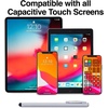 image:imageSTAPLES Universal Slim Stylus Pen HighPrecision Capacitive Tip for Touch Screens on iPad iPhone Android Tablets amp Smartphones Lightweight Design SilverSilver