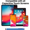 image:imageSTAPLES Universal Slim Stylus Pen HighPrecision Capacitive Tip for Touch Screens on iPad iPhone Android Tablets amp Smartphones Lightweight Design SilverBlue