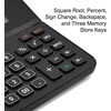 image:imageStaples 10Digit Desktop Calculator Large Display with Big Buttons Solar amp Battery Dual Power Basic Office Calculator for Business Home amp School Black 2Pack ST250CCVS