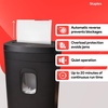 image:imageStaples 10Sheet MicroCut Paper Shredder AntiJam for Office amp Home Use 5 Gallon PullOut Bin Black12 Sheet Tall