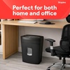 image:imageStaples 10Sheet MicroCut Paper Shredder AntiJam for Office amp Home Use 5 Gallon PullOut Bin Black12 Sheet Tall
