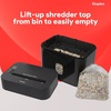 image:imageStaples 10Sheet MicroCut Paper Shredder AntiJam for Office amp Home Use 5 Gallon PullOut Bin Black12 Sheet Wide