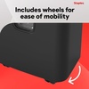 image:imageStaples 10Sheet MicroCut Paper Shredder AntiJam for Office amp Home Use 5 Gallon PullOut Bin Black20 Sheet