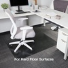 image:imageStaples 36Inch X 48Inch Wood Veneer Style Chair Mat for Hard Floors CherryBlack