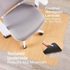 image:imageStaples 36Inch X 48Inch Wood Veneer Style Chair Mat for Hard Floors CherryChestnut