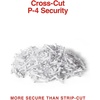 image:imageStaples 8Sheet CrossCut Paper Shredder AntiJam Shreds PaperCredit CardsStaples for Office amp Home Use with 36 Gallon Bin Black12 Sheet