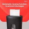 image:imageStaples 8Sheet CrossCut Paper Shredder AntiJam Shreds PaperCredit CardsStaples for Office amp Home Use with 36 Gallon Bin Black15 Sheet