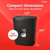 image:imageStaples 8Sheet CrossCut Paper Shredder AntiJam Shreds PaperCredit CardsStaples for Office amp Home Use with 36 Gallon Bin Black15 Sheet