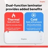 image:imageStaples 9inch Thermal amp Cold Laminator Versatile Laminating Machine for Home School amp Office WhiteGray
