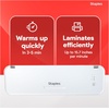 image:imageStaples 9inch Thermal amp Cold Laminator Versatile Laminating Machine for Home School amp Office WhiteGray