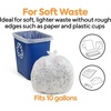 image:imageStaples Coastwide Professional 10 Gallon Trash Bag 24 x 24 High Density 6 mic Natural 1000 BagsBox