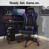 image:imageStaples Emerge Vartan Gaming Chair Ergonomic Adjustable Height Swivel Black 2Pack