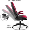 image:imageStaples Emerge Vortex Gaming Chair Ergonomic Adjustable Height Swivel Black 2Pack