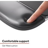 image:imageStaples Gel Mouse Pad and Wrist Rest Combo Ergonomic NonSlip Base Soft Gel Support for Comfortable Typing amp Precise Mouse Control Blue CrystalBlack