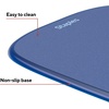 image:imageStaples Gel Mouse Pad and Wrist Rest Combo Ergonomic NonSlip Base Soft Gel Support for Comfortable Typing amp Precise Mouse Control Blue CrystalBlue