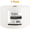 image:imageStaples HeavyDuty Bubble Cushioning Roll 12 Large Bubble 12 x 65 HighImpact Protection for Fragile Shipping Items