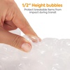 image:imageStaples HeavyDuty Bubble Cushioning Roll 12 Large Bubble 12 x 65 HighImpact Protection for Fragile Shipping Items