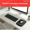 image:imageStaples Mouse Pad with Gel Wrist Rest Ergonomic NonSlip Base Soft Wrist Support for Comfortable Typing amp Precise Mouse Control Black 53326Black