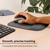 image:imageStaples Mouse Pad with Gel Wrist Rest Ergonomic NonSlip Base Soft Wrist Support for Comfortable Typing amp Precise Mouse Control Black 53326Gray
