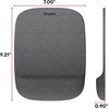 image:imageStaples Mouse Pad with Gel Wrist Rest Ergonomic NonSlip Base Soft Wrist Support for Comfortable Typing amp Precise Mouse Control Black 53326Gray