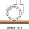 image:imageStaples Office Chair Mat Clear Floor Mats LowPile Carpets 48 x 36 Inch Smooth Glide46 x 60