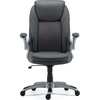 image:imageStaples Sorina Bonded Leather Chair Grey 2Pack