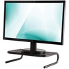 image:imageStaples Standard Steel Monitor Stand  Desktop Riser for Monitors Laptops amp Office Workstations BlackUp to 27 Monitor