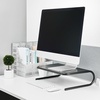 image:imageStaples Standard Steel Monitor Stand  Desktop Riser for Monitors Laptops amp Office Workstations BlackUp to 46 Monitor