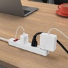 image:imageStaples TECH 6Outlet Power Strip  3 ft Extension Cord for Home Office amp Dorm Room Use White 3Pack1 Pack
