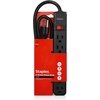 image:imageStaples TECH 6Outlet Power Strip  3 ft Extension Cord for Home Office amp Dorm Room Use White 3Pack1 Pack