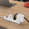 image:imageStaples TECH 6Outlet Power Strip  3 ft Extension Cord for Home Office amp Dorm Room Use White 3Pack1 Pack