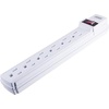 image:imageStaples TECH 6Outlet Power Strip  3 ft Extension Cord for Home Office amp Dorm Room Use White 3Pack3 Pack