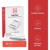 image:imageTRU RED Copy Paper 85 x 11 Sheet Size 92 Brightness 20 lbs Matte Finish White Paper500 SheetsReam 5 ReamsCarton1 Ream  500 Sheets