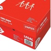image:imageTRU RED Copy Paper 85 x 11 Sheet Size 92 Brightness 20 lbs Matte Finish White Paper500 SheetsReam 5 ReamsCarton10 Reams  5 000 Sheets