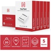 image:imageTRU RED Copy Paper 85 x 11 Sheet Size 92 Brightness 20 lbs Matte Finish White Paper500 SheetsReam 5 ReamsCarton5 Reams  2 500 Sheets