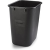 image:imageCOASTWIDE Professional Indoor Trash Can Without Lid Black Soft Molded Plastic 7 Gallon CW56429Black