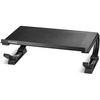 image:imageSTAPLES Adjustable Steel Laptop Stand  Ergonomic Curved Desktop Riser for Laptops amp Notebooks