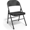 image:imageSTAPLES Folding amp Stacking Chair TaupeBlack