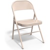 image:imageSTAPLES Folding amp Stacking Chair TaupeTaupe