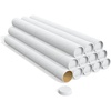 image:imageSTAPLES Mailing Tubes 3 x 36 White SpiralWound Protective Tubes  12Carton 116343 x 30