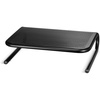 image:imageStaples Standard Monitor Stand Black Desktop Riser for Ergonomic Viewing with UnderDesk Storage 2Pack