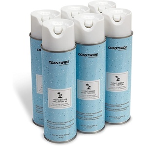 image:imageCoastwide Professional Air Freshener Aerosol Tropic Breeze Scent 10 Oz 6Carton