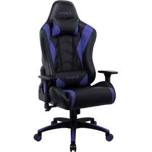 image:imageSTAPLES Emerge Vartan Gaming Chair Ergonomic Adjustable Height Swivel BlueBlue