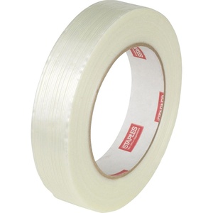 image:imageSTAPLES Filament Tape 24mm x 55m Reinforced Strapping Tape  12Pack 52946