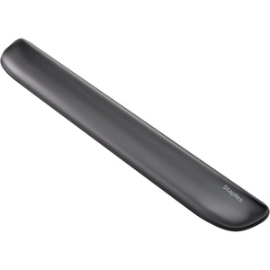 image:imageSTAPLES Gel Keyboard Wrist Rest Ergonomic NonSlip Wrist Support Cushion for Comfortable Typing Durable GelFilled Design Black CrystalBlack